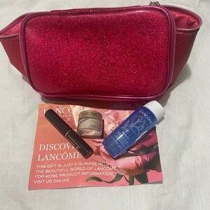 Lancôme Black Mascara and Skincare Set